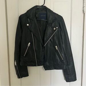 American Eagle Pleather Motorcycle Jacket